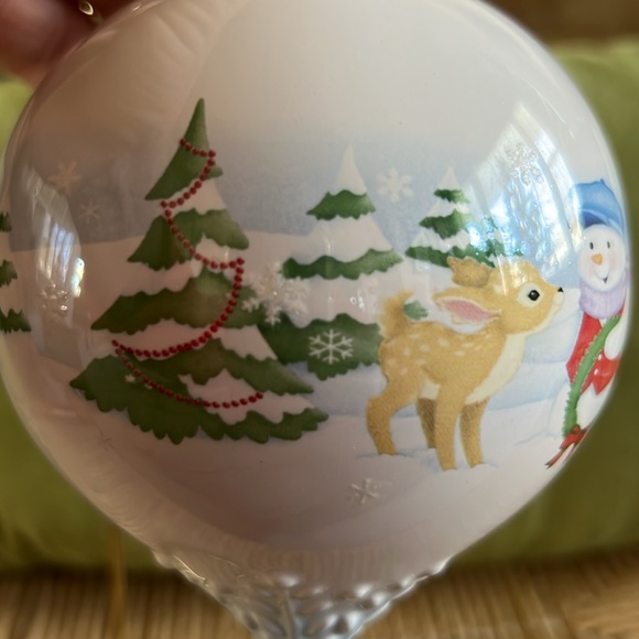 Hallmark 2008 Holiday Hello Porcelain Ornament- No Box - Picture 4 of 8